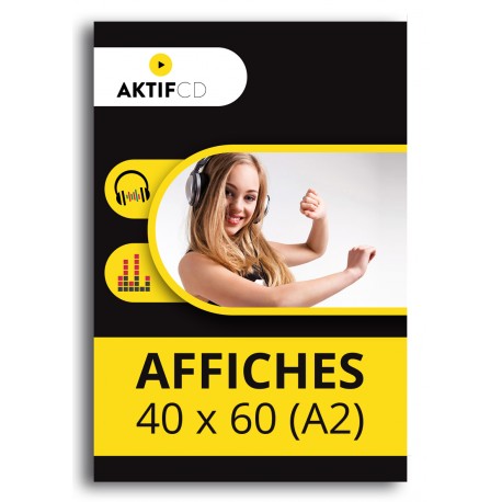 50 AFFICHES 40 x 60 (A2)