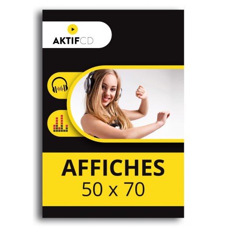 50 AFFICHES 50 x 70