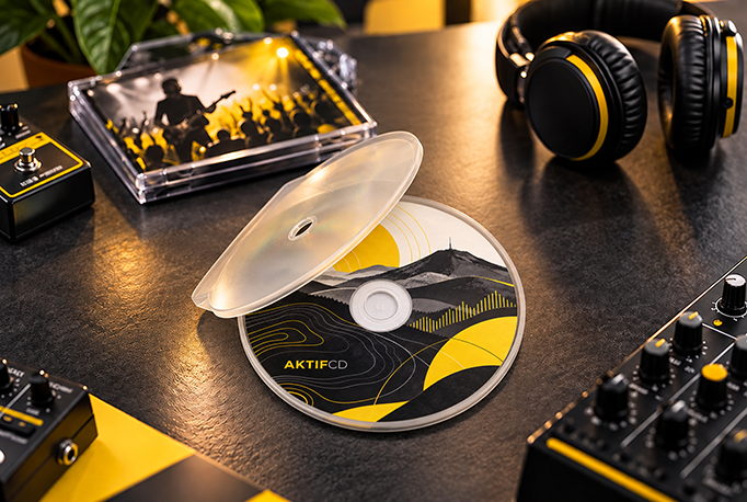 100 CD en boitier Shell